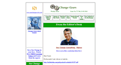 Desktop Screenshot of changegears.seechangeworld.in